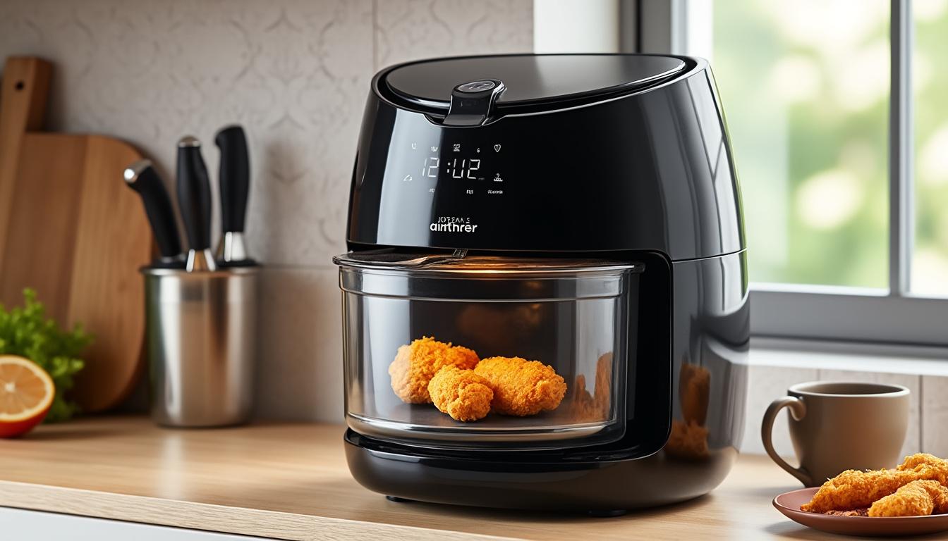 découvrez l'airfryer ninja à double tiroir en promo exceptionnelle à moins de 100 euros sur cdiscount. préparez des repas sains et rapides avec cette friteuse sans huile innovante à prix imbattable.