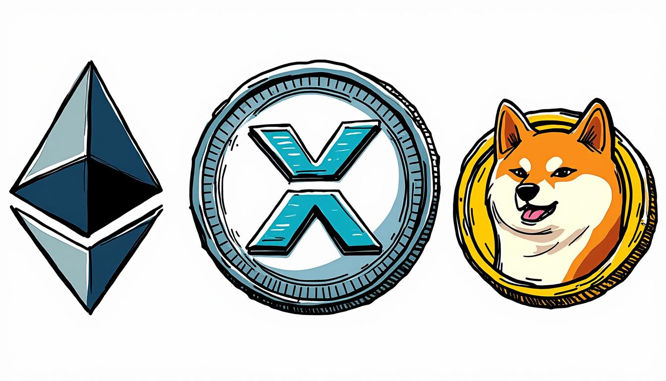 bitcoin approche les 74 000 $, tandis qu'ethereum, xrp et dogecoin stabilisent leurs récents gains de lundi dans un marché en pleine évolution.