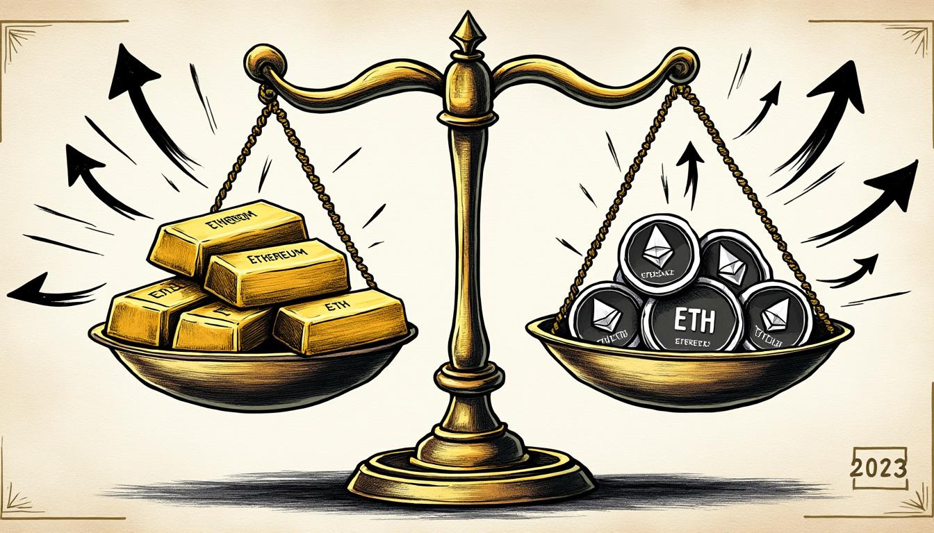 découvrez pourquoi tom lee conseille de privilégier les cryptomonnaies plutôt que l'or, avec ethereum surpassant le s&p 500 sur le long terme.