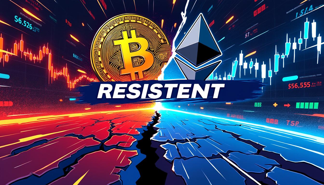 bitcoin, ethereum, xrp et dogecoin enregistrent une chute de 2% suite aux attentes déçues concernant un cessez-le-feu, impactant les marchés des cryptomonnaies.