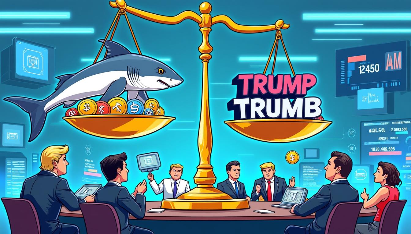 découvrez comment les baleines accumulent le meme coin trump avant l'événement de mar-a-lago, malgré une stagnation du prix. analyse des tendances du marché et perspectives à venir.