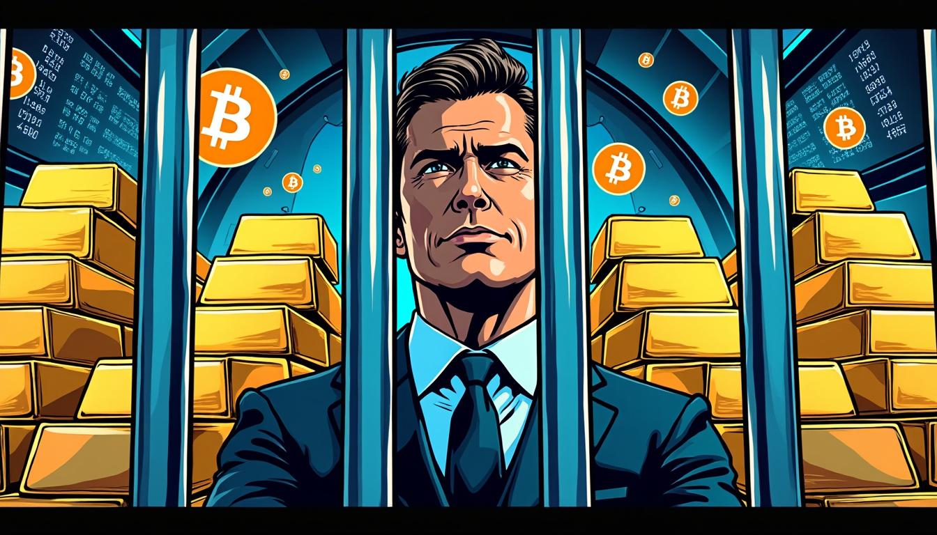 un américain condamné à 23 ans de prison pour une vaste escroquerie en crypto-monnaies impliquant de l’or et des œuvres d’art falsifiés. découvrez les détails de cette affaire complexe.