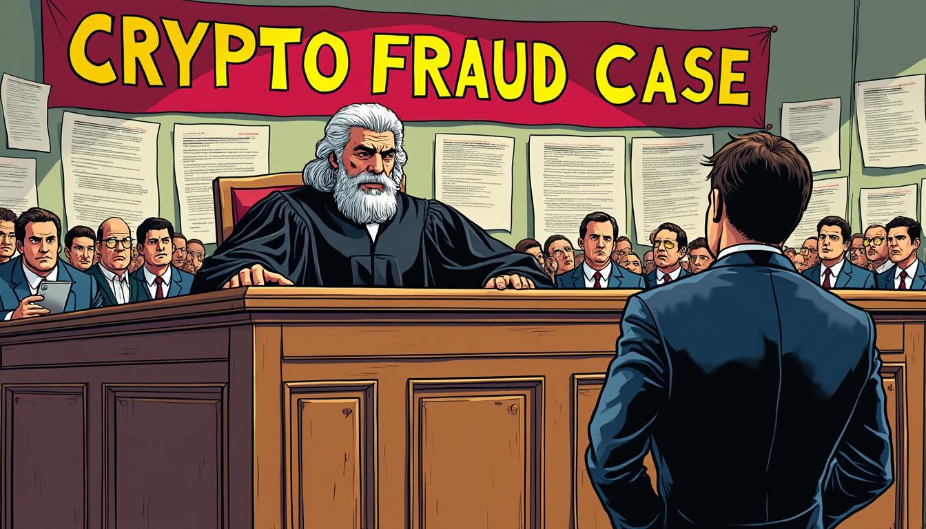 un américain condamné à 23 ans de prison pour une escroquerie en crypto-monnaies impliquant de l’or et des œuvres d’art falsifiées, dévoilant une fraude complexe et sophistiquée.