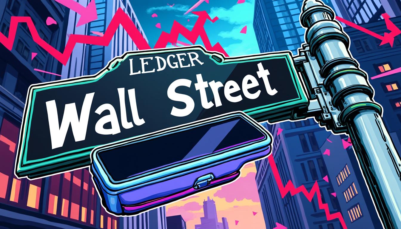 ledger suit l'exemple de kraken en mettant en pause son introduction en bourse américaine, ce qui freine momentanément l'élan du marché des cryptomonnaies.