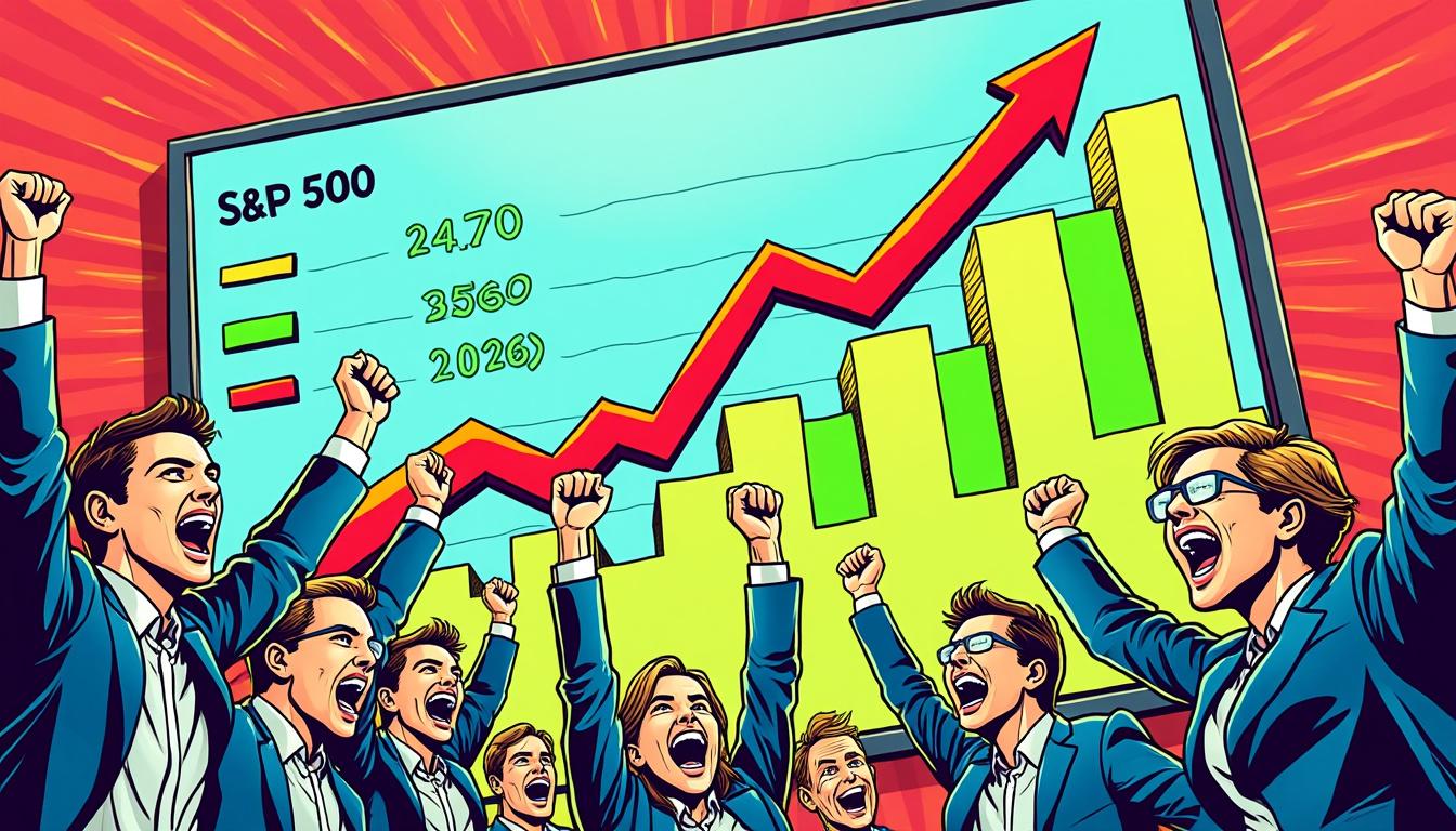 découvrez pourquoi les experts prévoient une hausse de 10 % du s&p 500, stimulée par l'appel retentissant de trump à « acheter maintenant » qui fait sensation sur les marchés.
