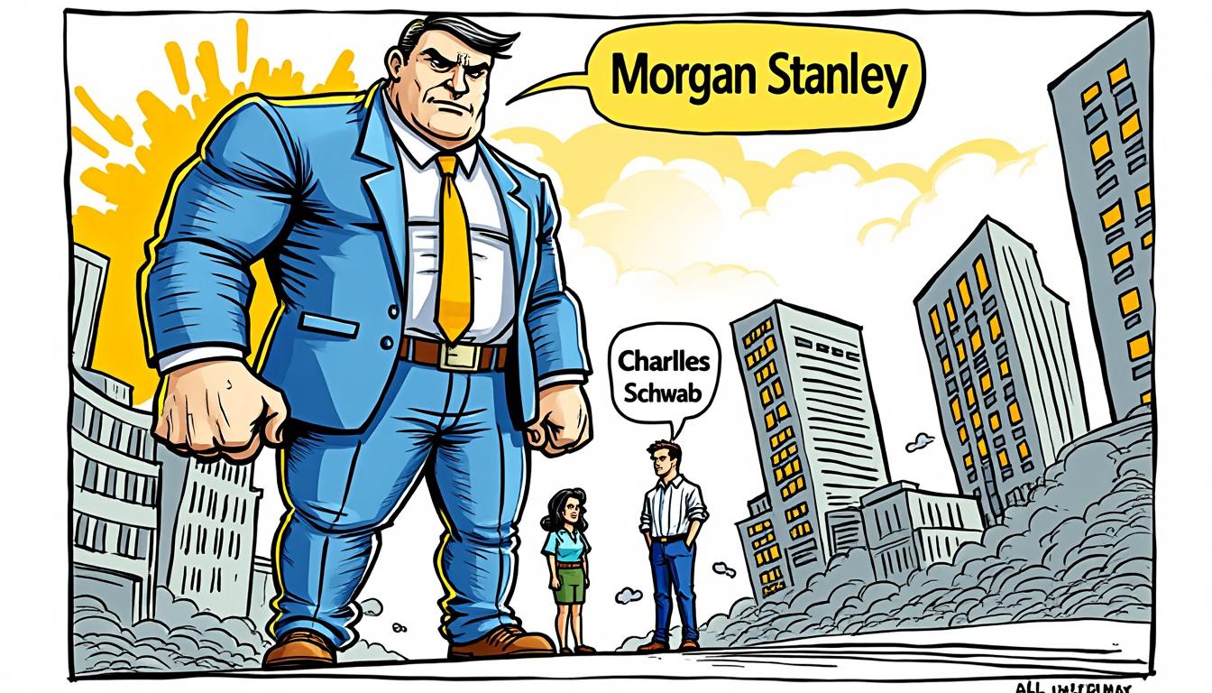 morgan stanley lance le trading crypto sur e*trade avec des frais attractifs de 0,5 %, offrant une alternative compétitive face à coinbase et schwab.
